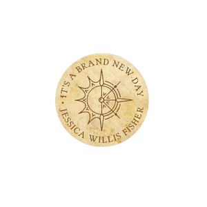 Sun/Compass Sticker