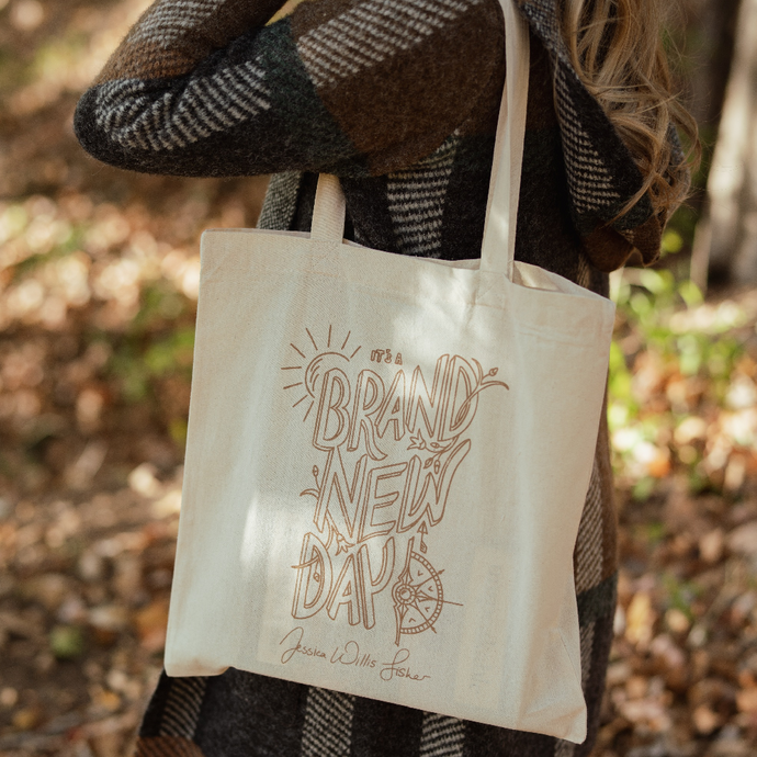 Brand New Day Tote Bag (Natural)